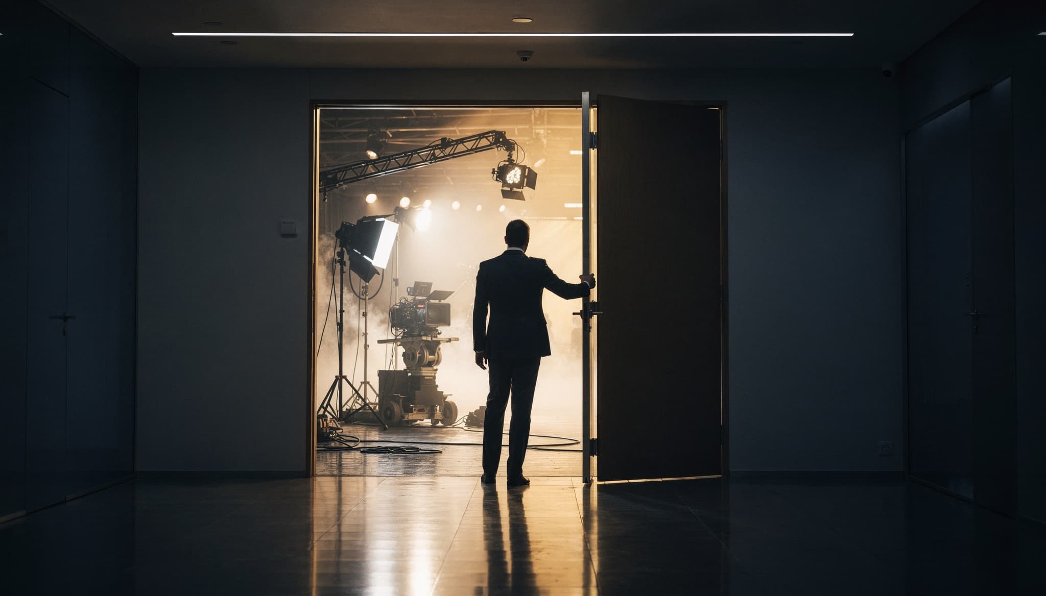 Cinematic still from Pixel Narratives campaign work